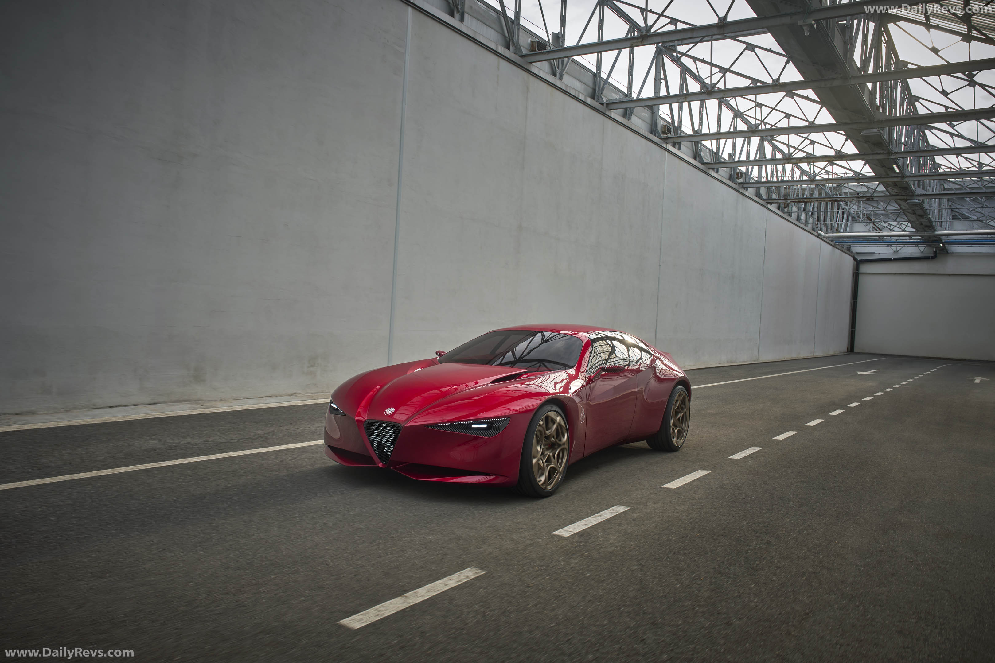 2026 Alfa Romeo Cuorerosso Concept Front View